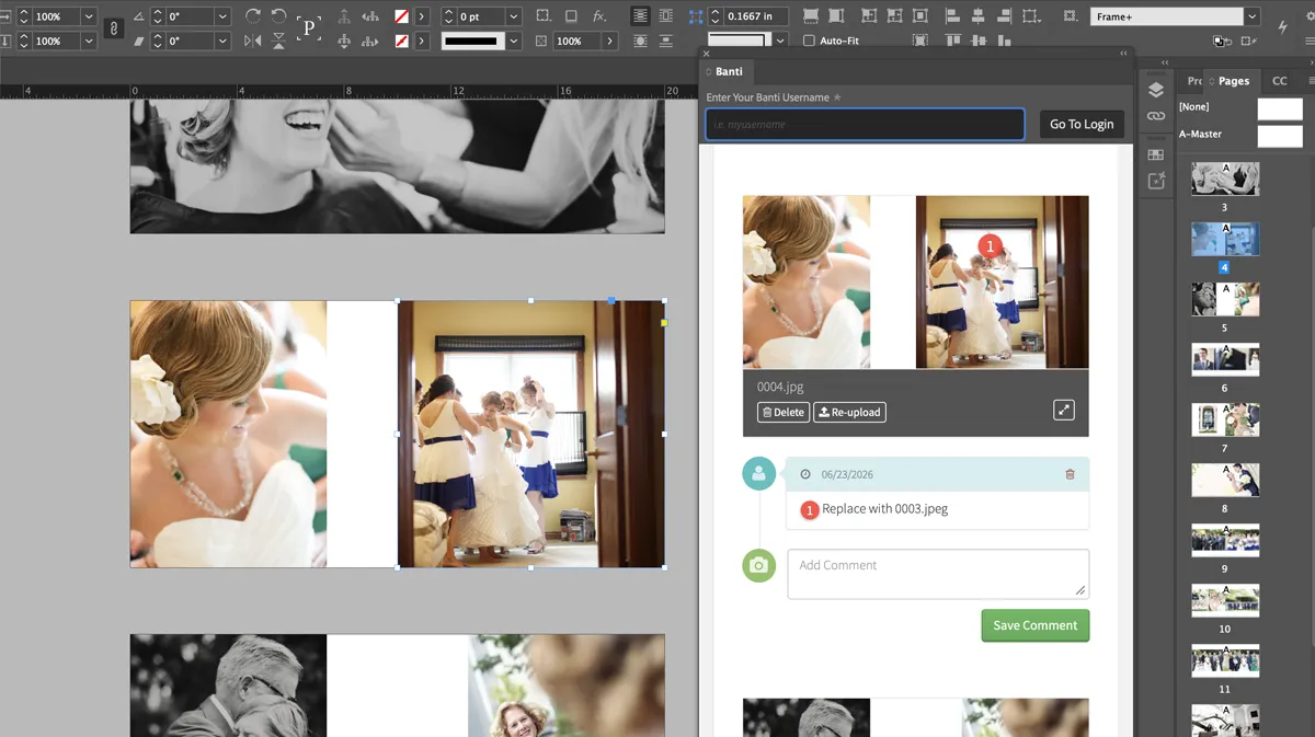 Banti Adobe Plugin for InDesign